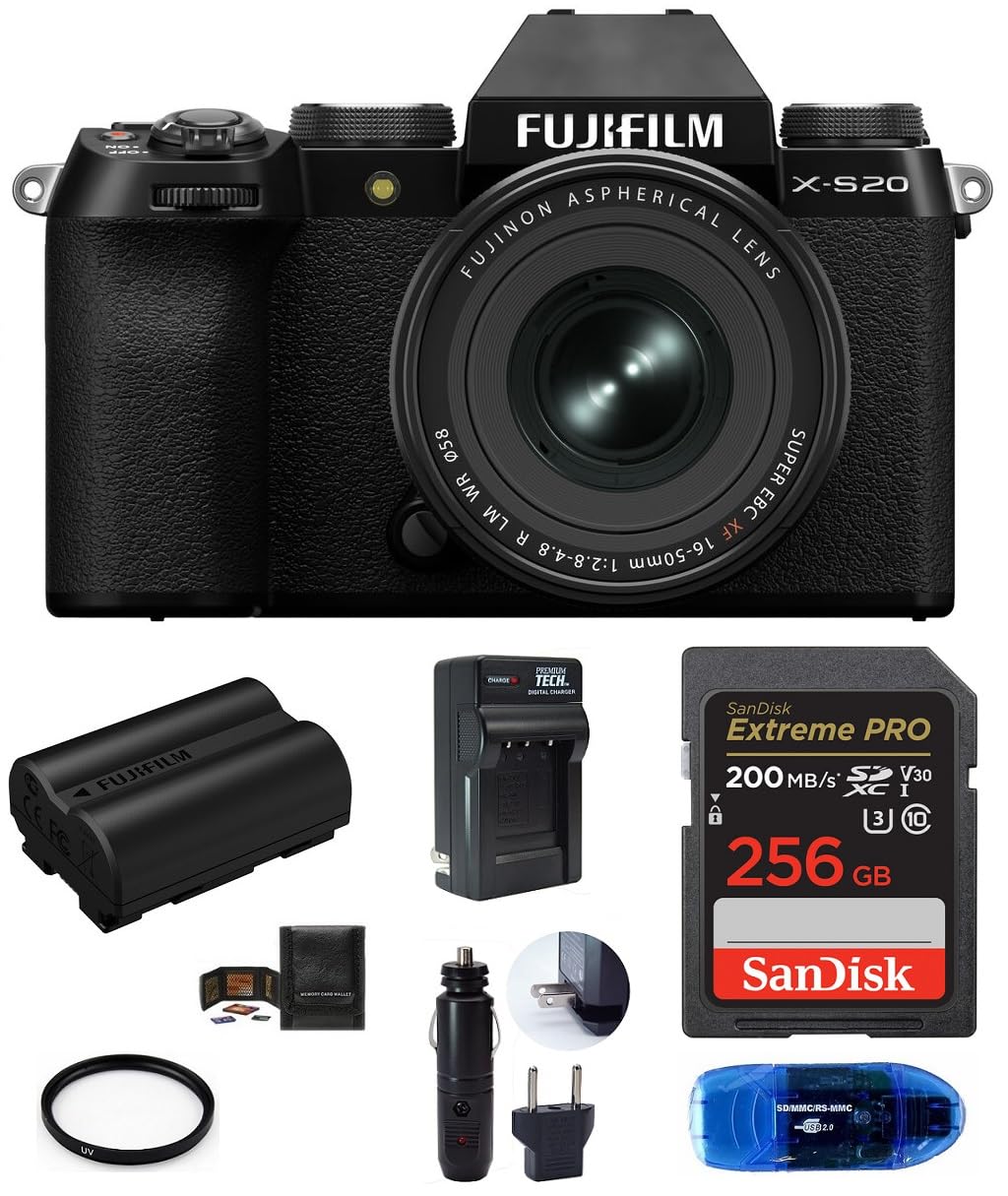 フィルムカメラ FUJIFILM X-S20 Amazon.com : FUJIFILM X-S20 Digital Camera with 16-50mm Lens
